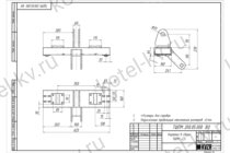 Каретка в сборе ТШПМ-2.5 чертеж